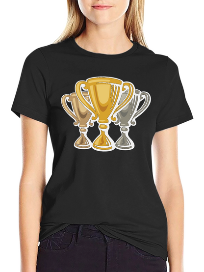 Trophy Graphic Black T-Shirt