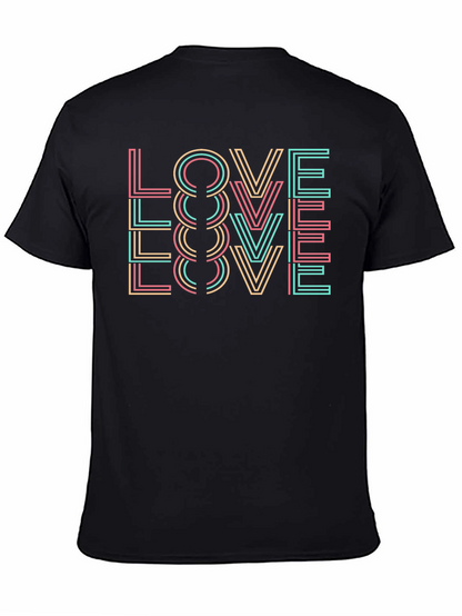 Retro LOVE Graphic Tee - Stylish Comfort