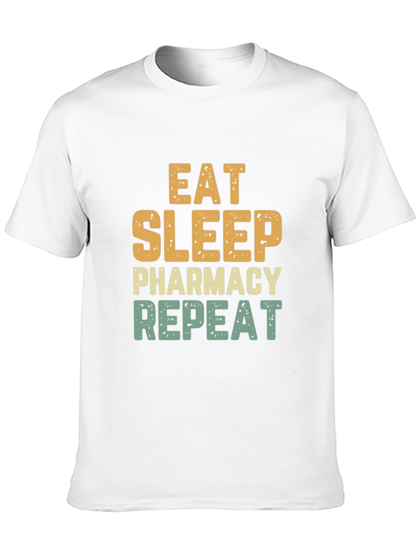 Eat Sleep Pharmacy Repeat Black Tee