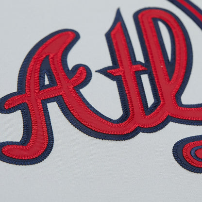 Chipper Jones Atlanta Braves Mitchell &amp;amp; Ness 1995 Throwback Authentic Jersey - Gray