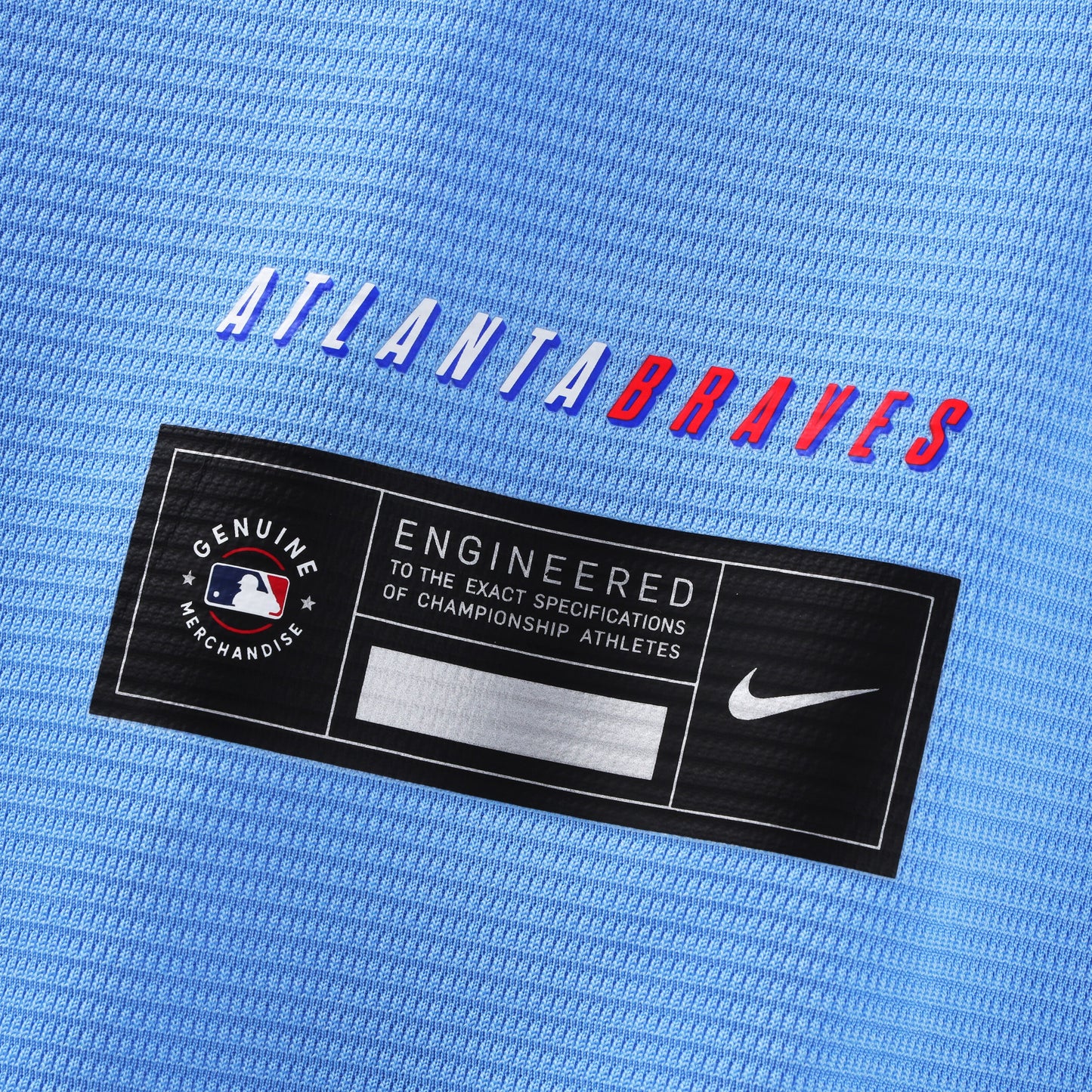 Chipper Jones Atlanta Braves Nike 2026 City Connect Stadium Jersey - Powder Blue