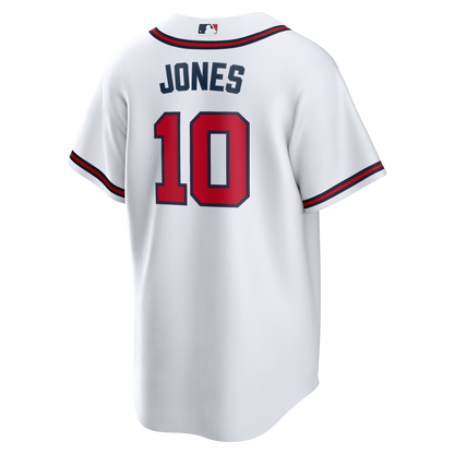 Chipper Jones Atlanta Braves Nike Home Retired Player Replica Jersey - White
