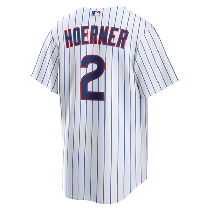 Nico Hoerner Chicago Cubs Nike Home Replica Jersey - White