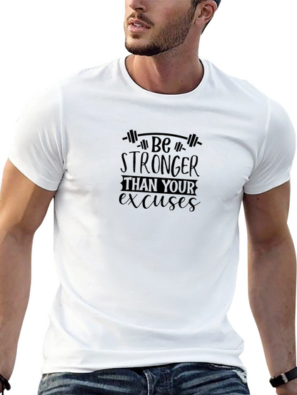 Be Stronger Black Graphic Tee