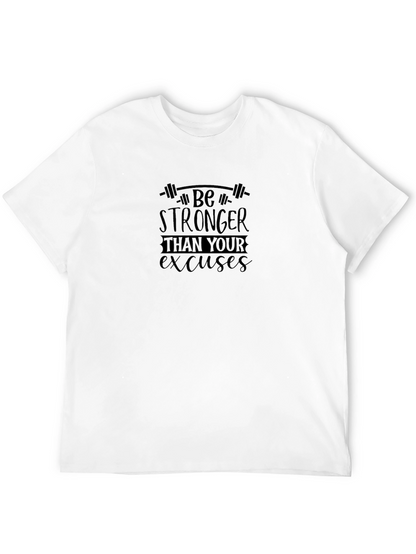 Be Stronger Black Graphic Tee