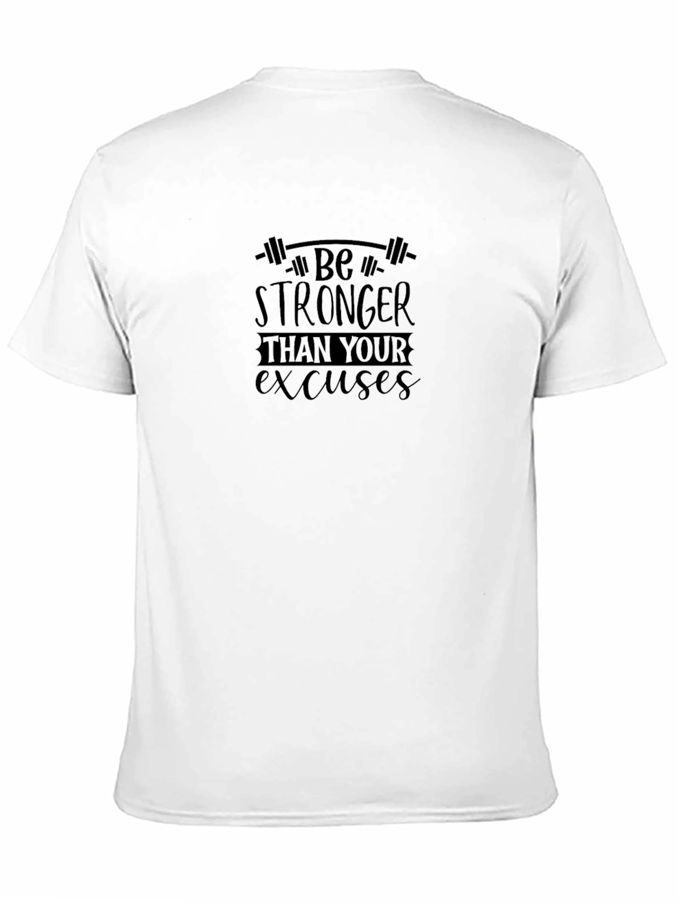 Be Stronger Black Graphic Tee