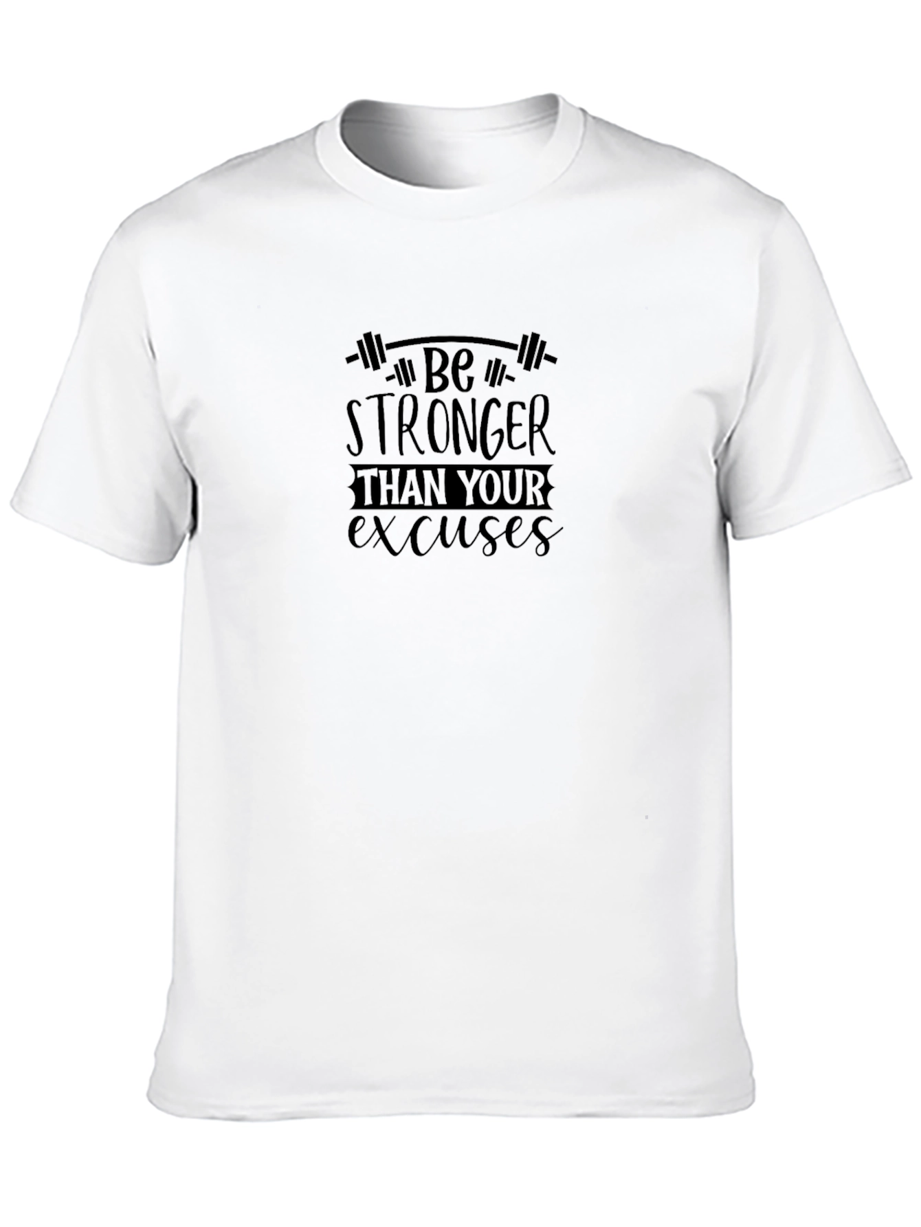Be Stronger Black Graphic Tee