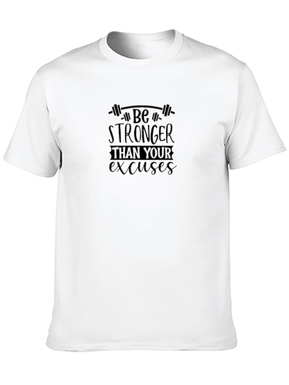Be Stronger Black Graphic Tee