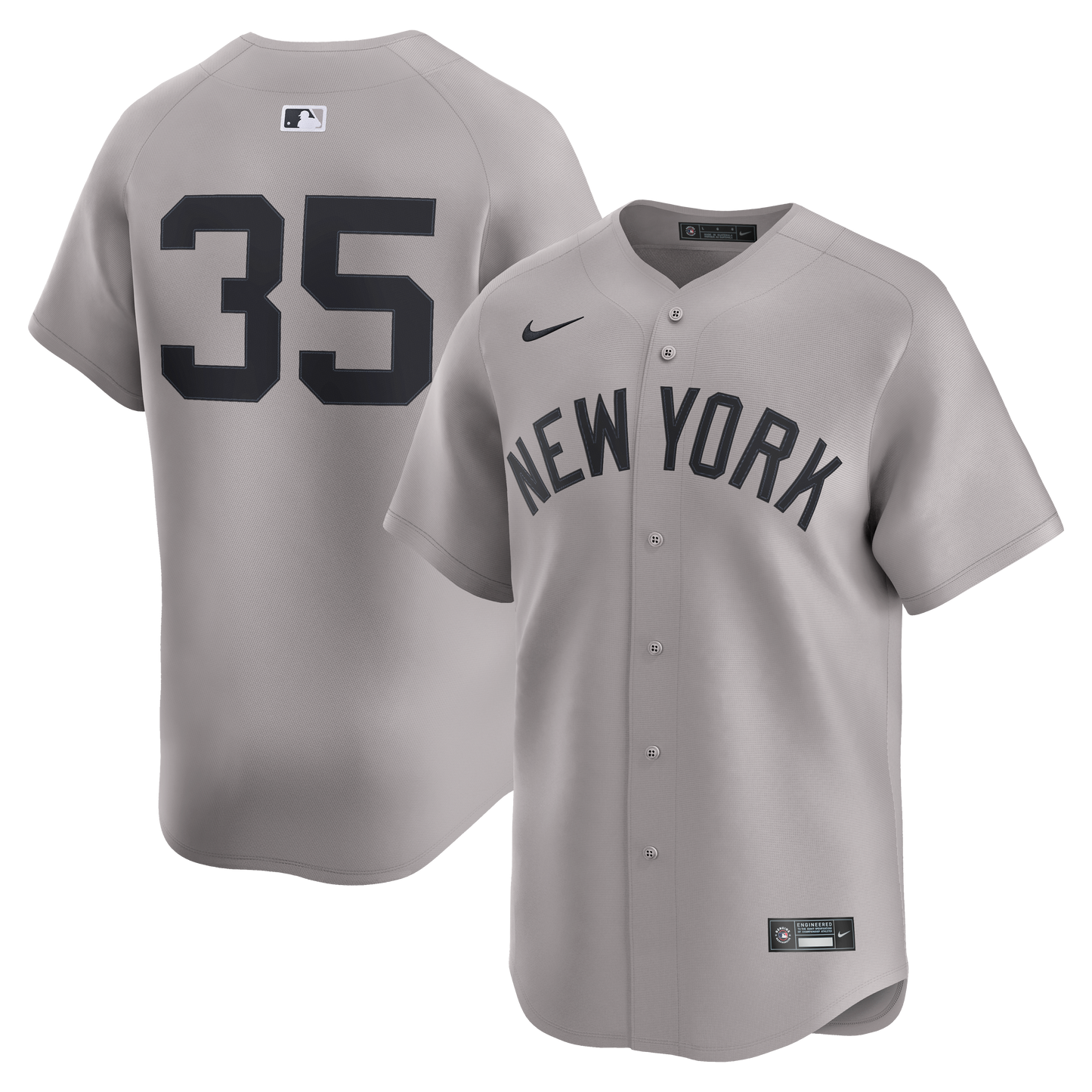 Cody Bellinger New York Yankees Nike Road Limited Player Jersey - Gray