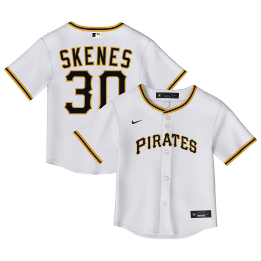 Paul Skenes Pittsburgh Pirates Nike Infant Home Replica Jersey - White