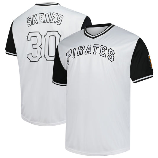 Paul Skenes Pittsburgh Pirates Profile Big &amp;amp; Tall Name &amp;amp; Number Jersey - White