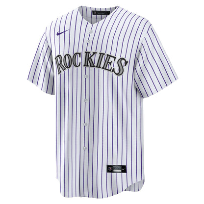 Colorado Rockies Nike Home 2025 Jackie Robinson Day Replica Jersey - White