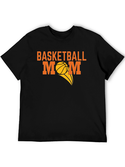 Basketball Mom Graphic T-Shirt