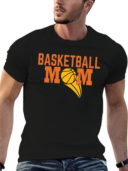 Basketball Mom Graphic T-Shirt
