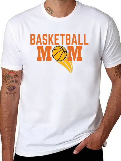 Basketball Mom Graphic T-Shirt