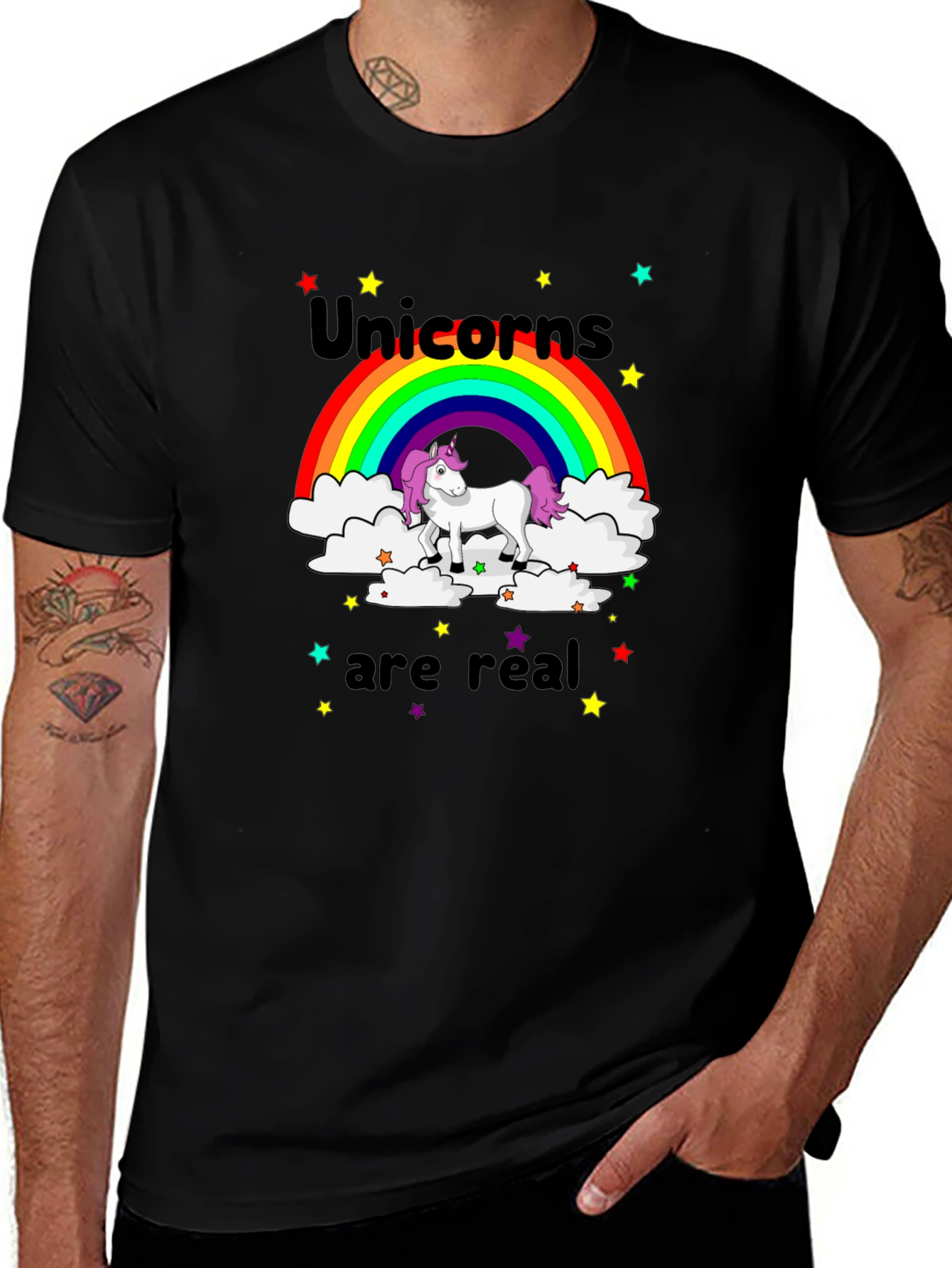 Unicorns are Real Graphic T-Shirt