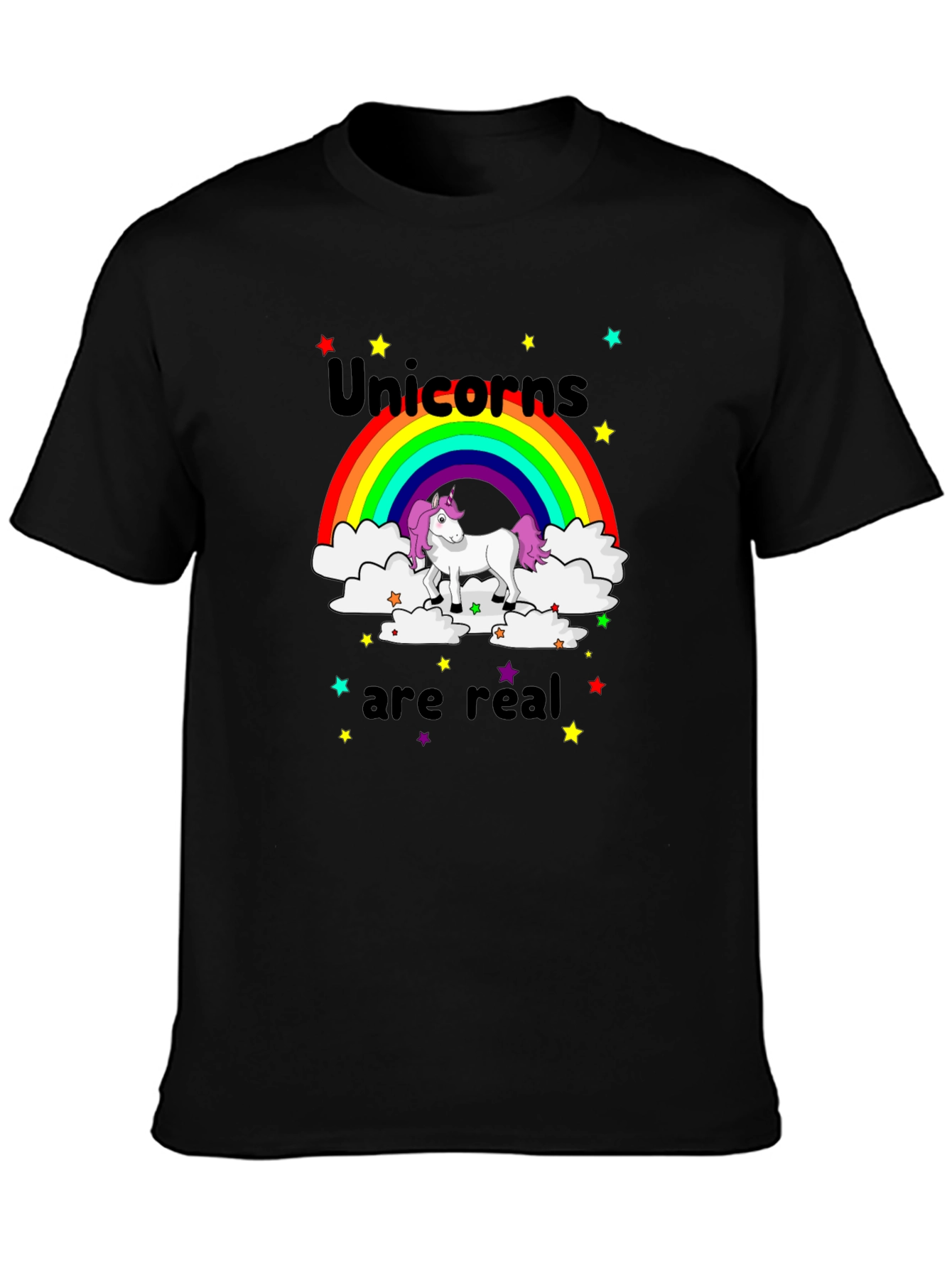 Unicorns are Real Graphic T-Shirt
