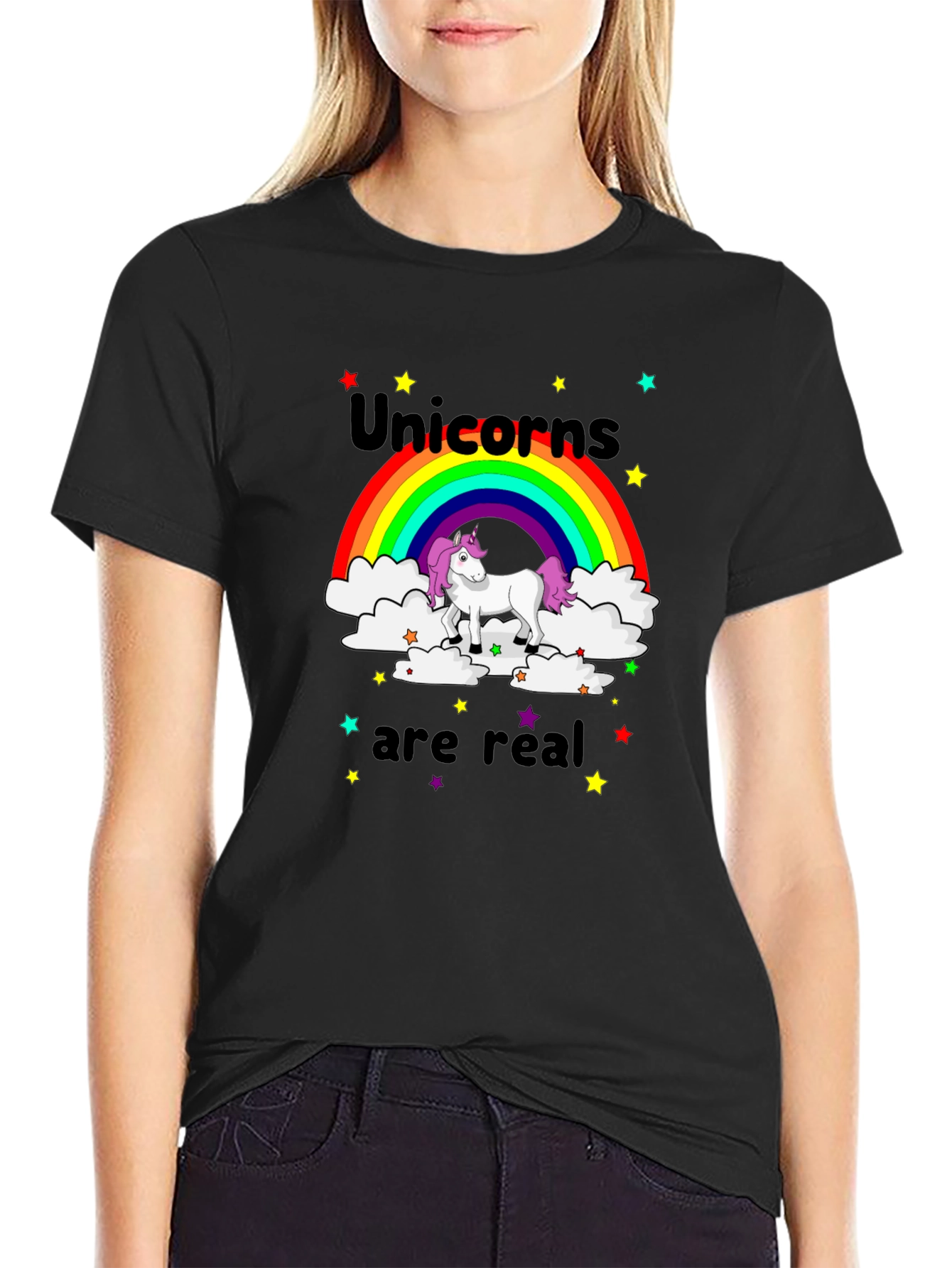 Unicorns are Real Graphic T-Shirt