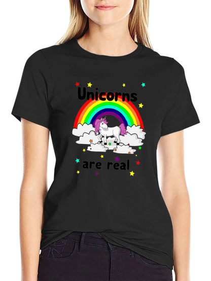 Unicorns are Real Graphic T-Shirt