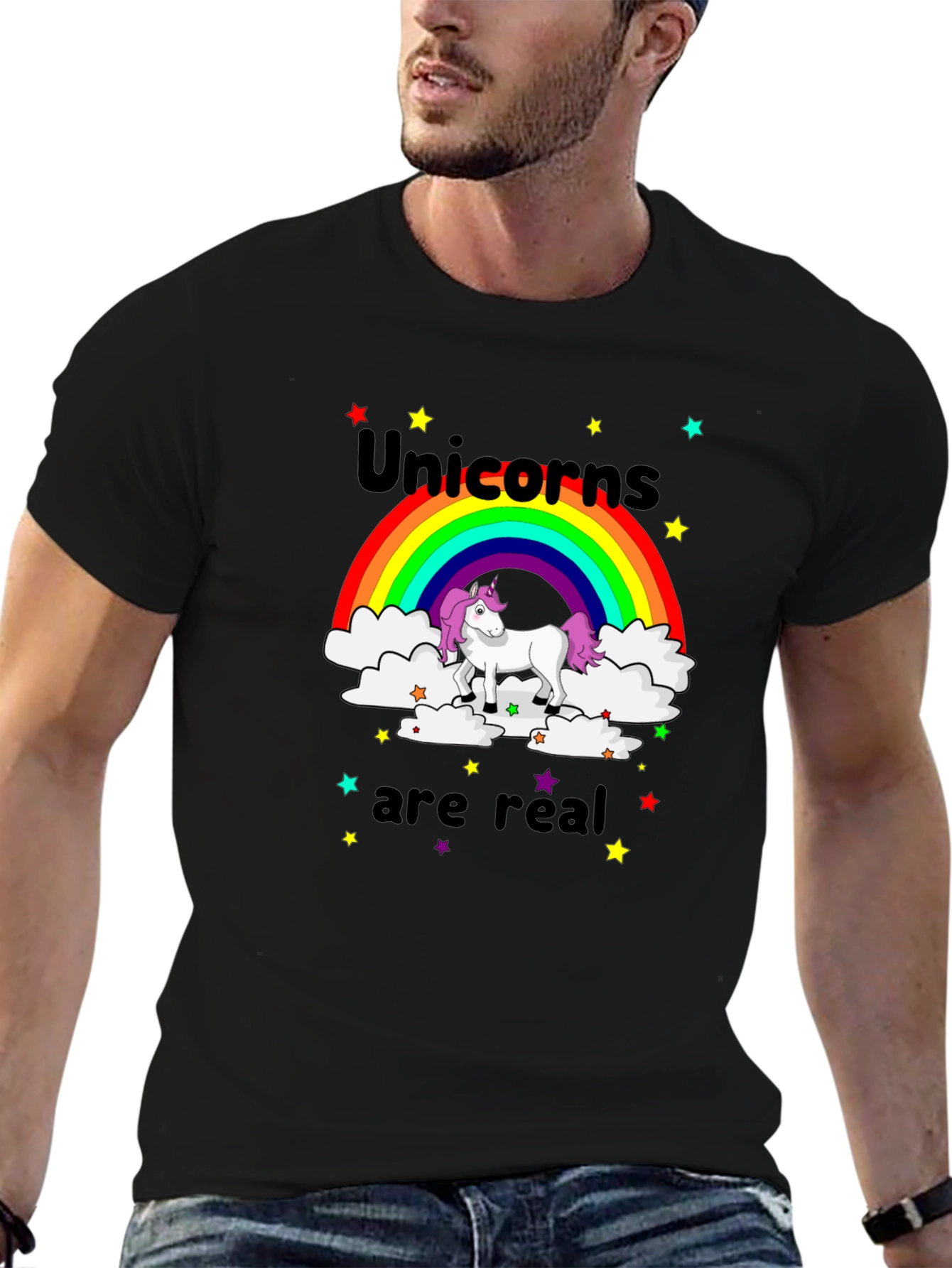 Unicorns are Real Graphic T-Shirt