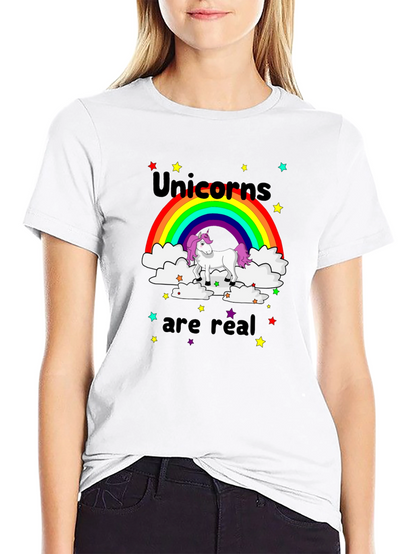Unicorns are Real Graphic T-Shirt