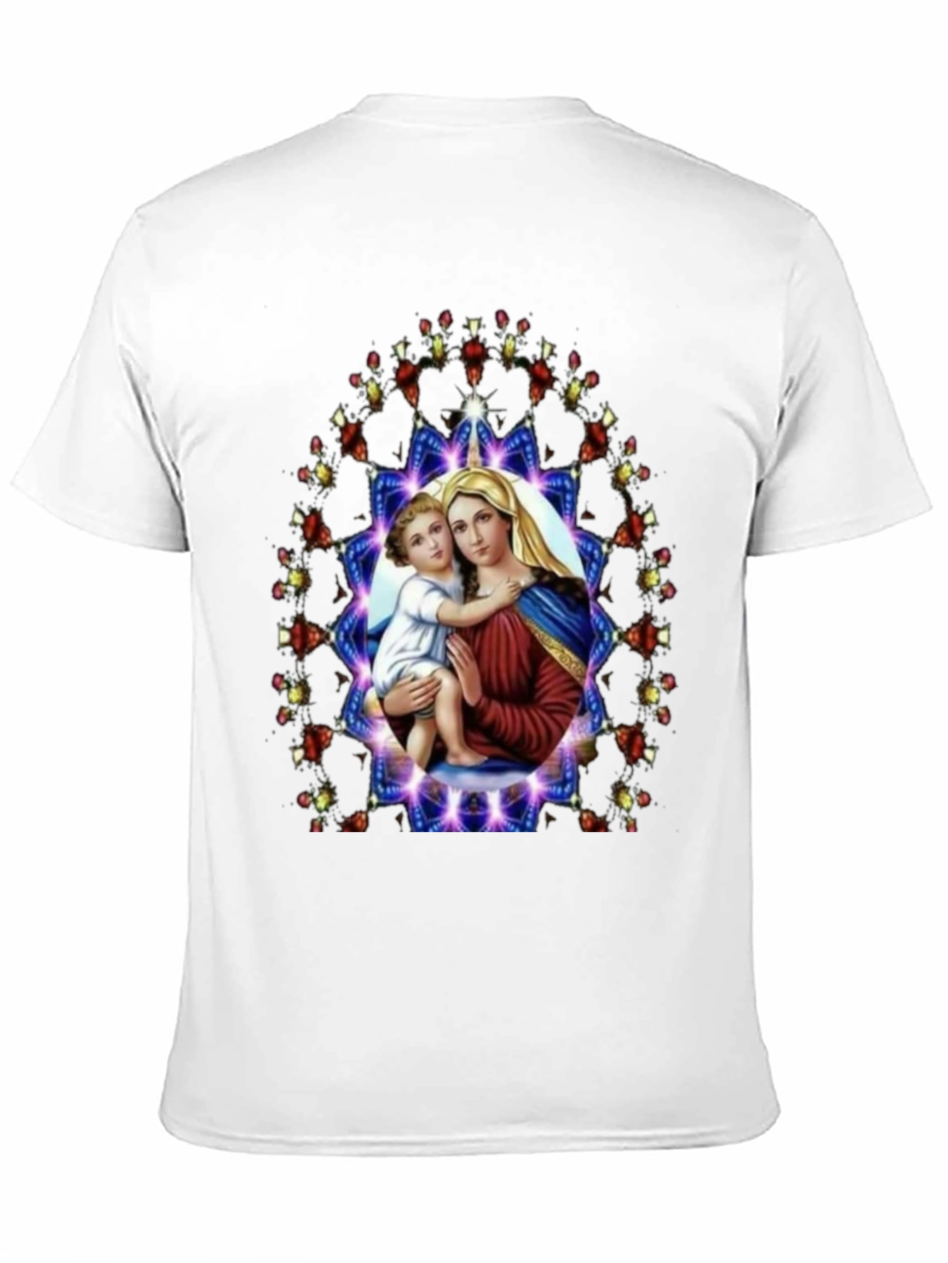 Mary and Baby Jesus Graphic T-Shirt
