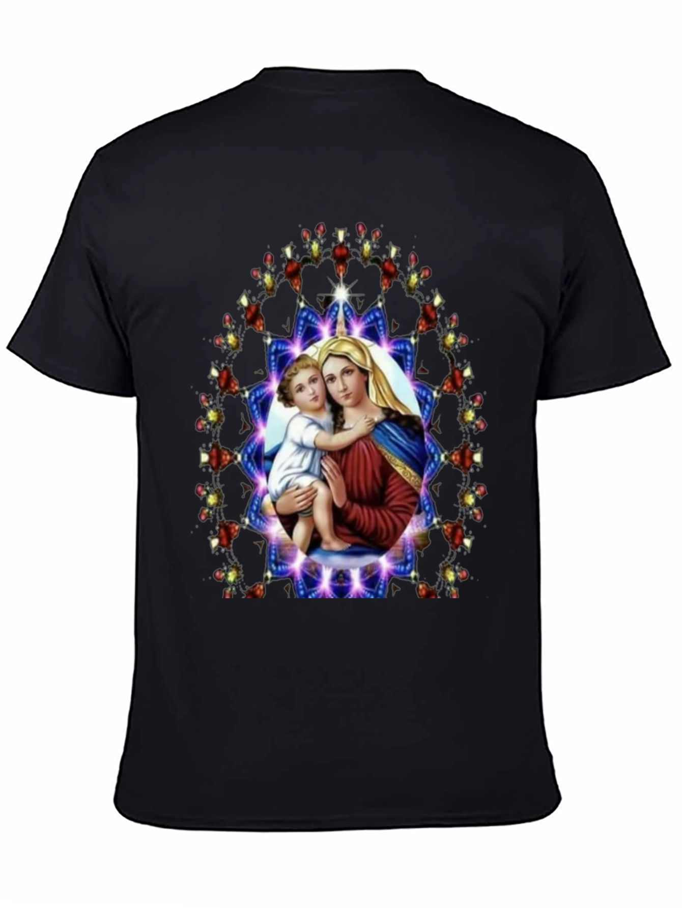 Mary and Baby Jesus Graphic T-Shirt