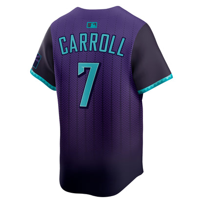 Corbin Carroll Arizona Diamondbacks Nike 2025 City Connect Limited Player Jersey - Purple