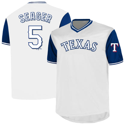 Corey Seager Texas Rangers Profile Big &amp;amp; Tall Name &amp;amp; Number Jersey - White