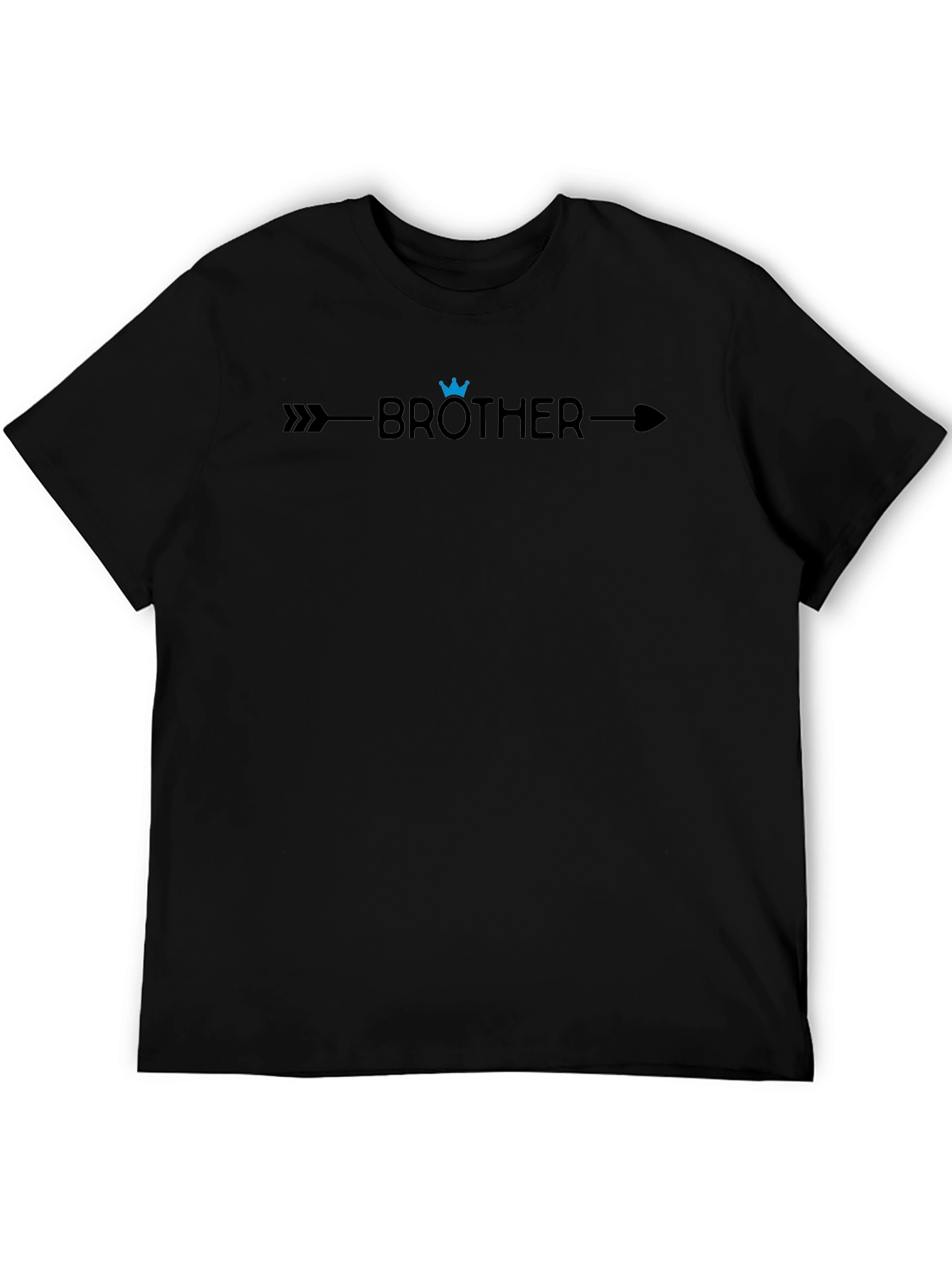 Brother Crown Graphic Tee - Mens Black T-Shirt