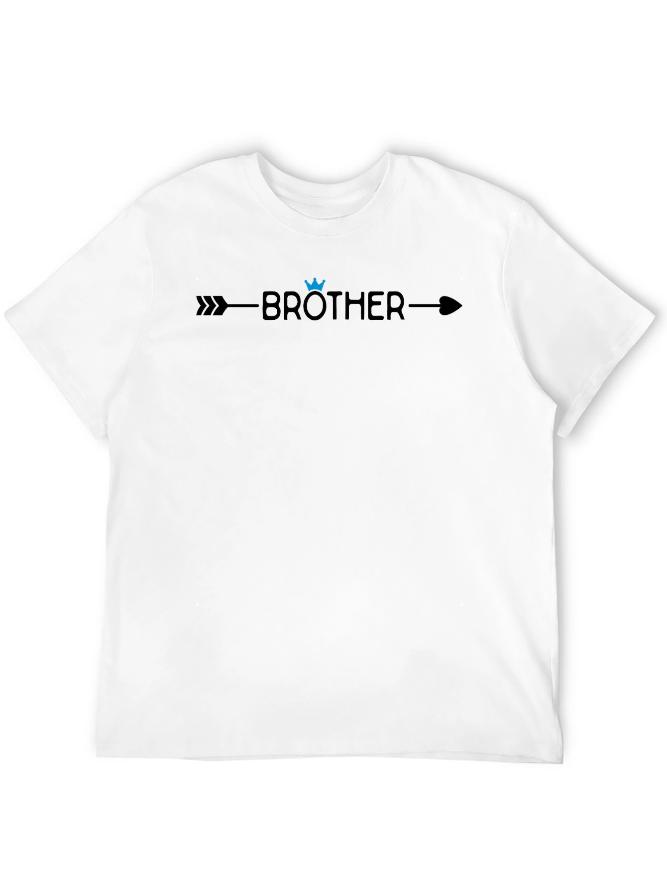Brother Crown Graphic Tee - Mens Black T-Shirt