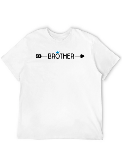 Brother Crown Graphic Tee - Mens Black T-Shirt