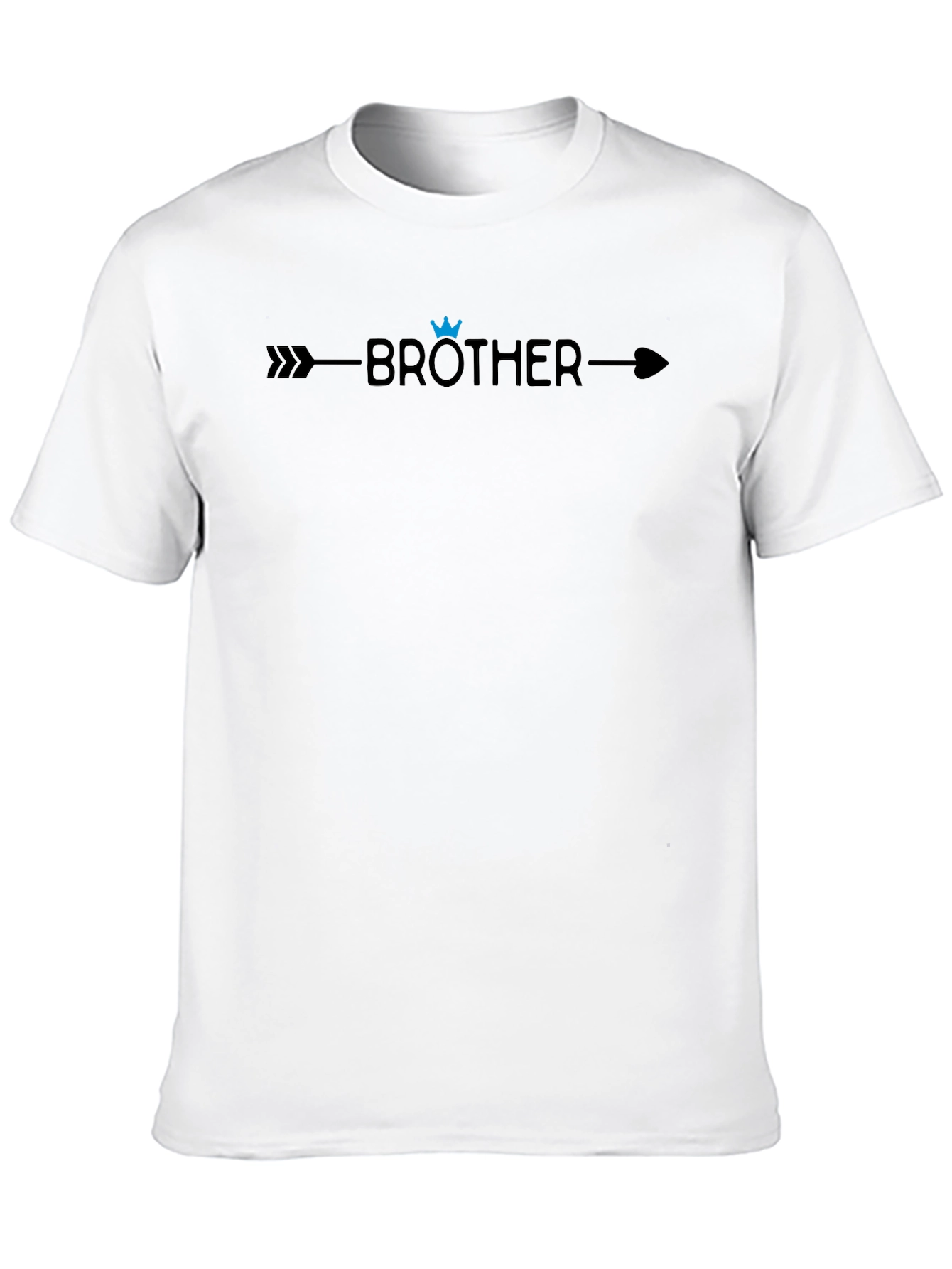 Brother Crown Graphic Tee - Mens Black T-Shirt