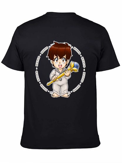 Nemo Cartoon Graphic Tee - Black Cotton Blend