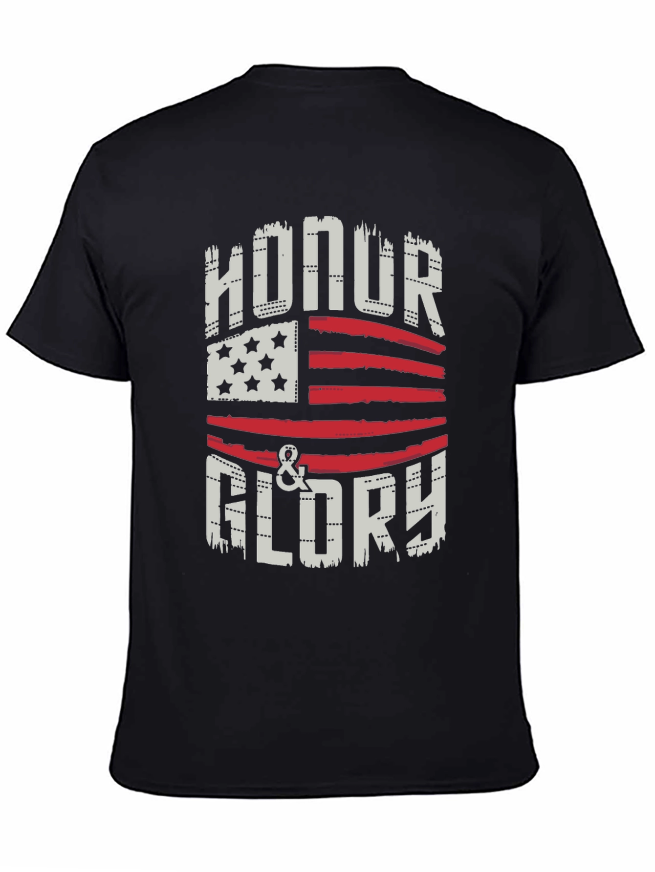 Honor & Glory USA Flag Graphic Tee