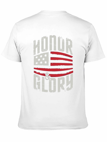 Honor & Glory USA Flag Graphic Tee