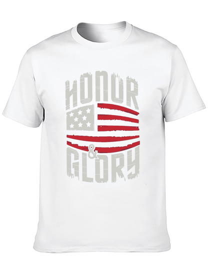 Honor & Glory USA Flag Graphic Tee