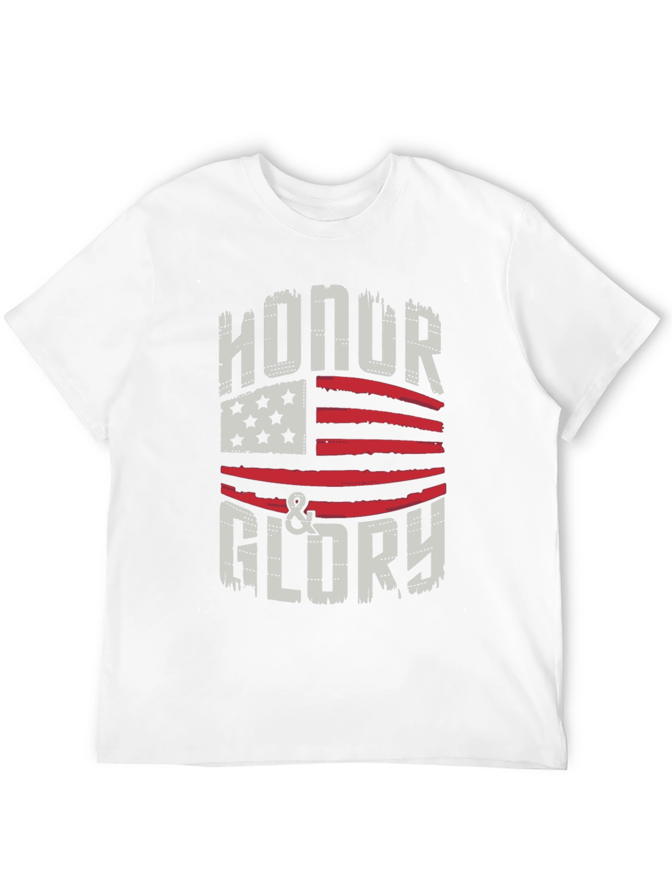Honor & Glory USA Flag Graphic Tee