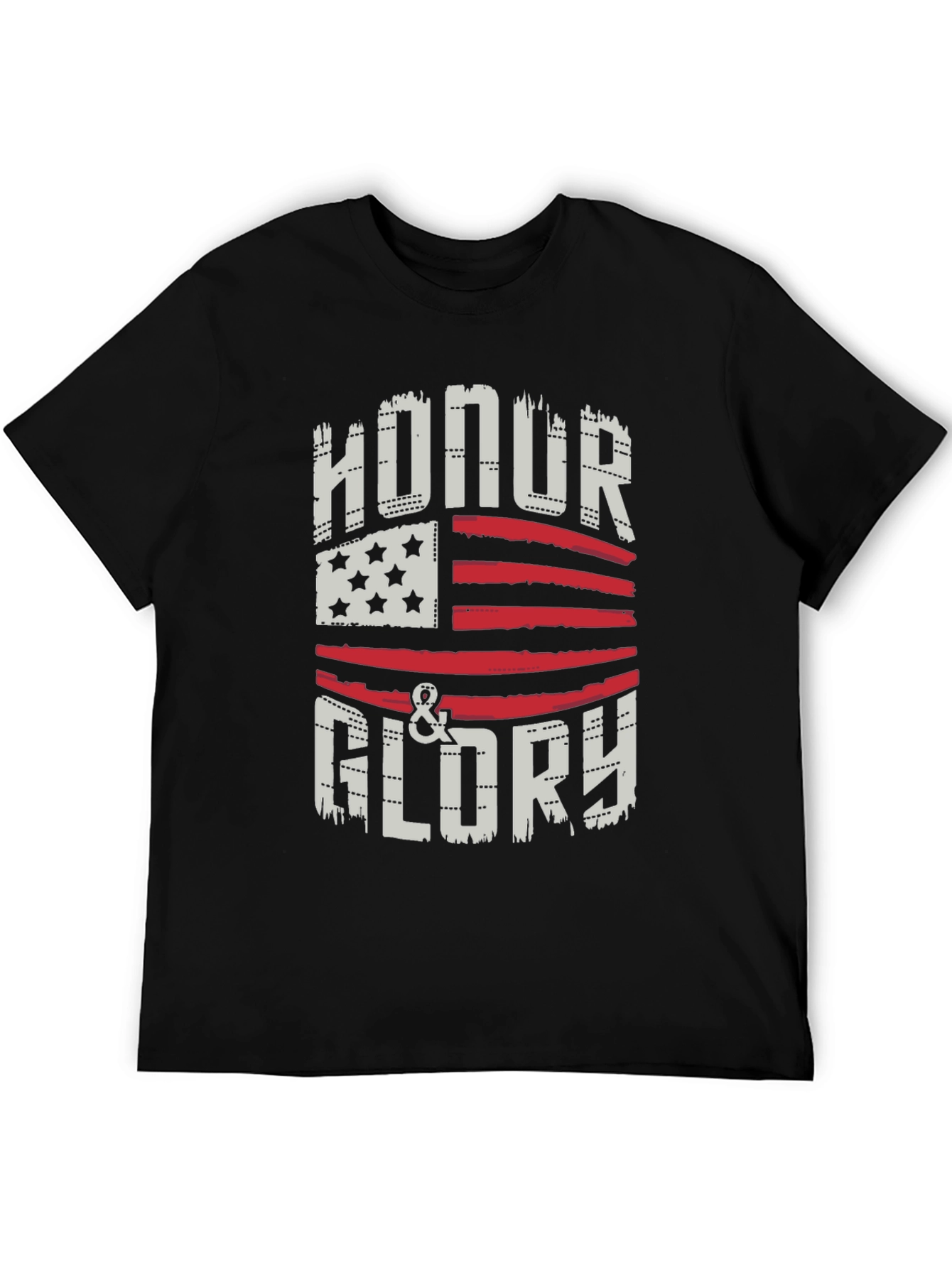 Honor & Glory USA Flag Graphic Tee