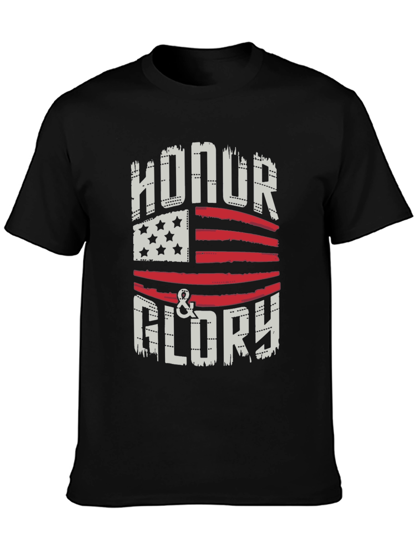 Honor & Glory USA Flag Graphic Tee