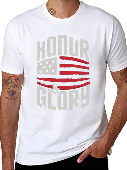 Honor & Glory USA Flag Graphic Tee