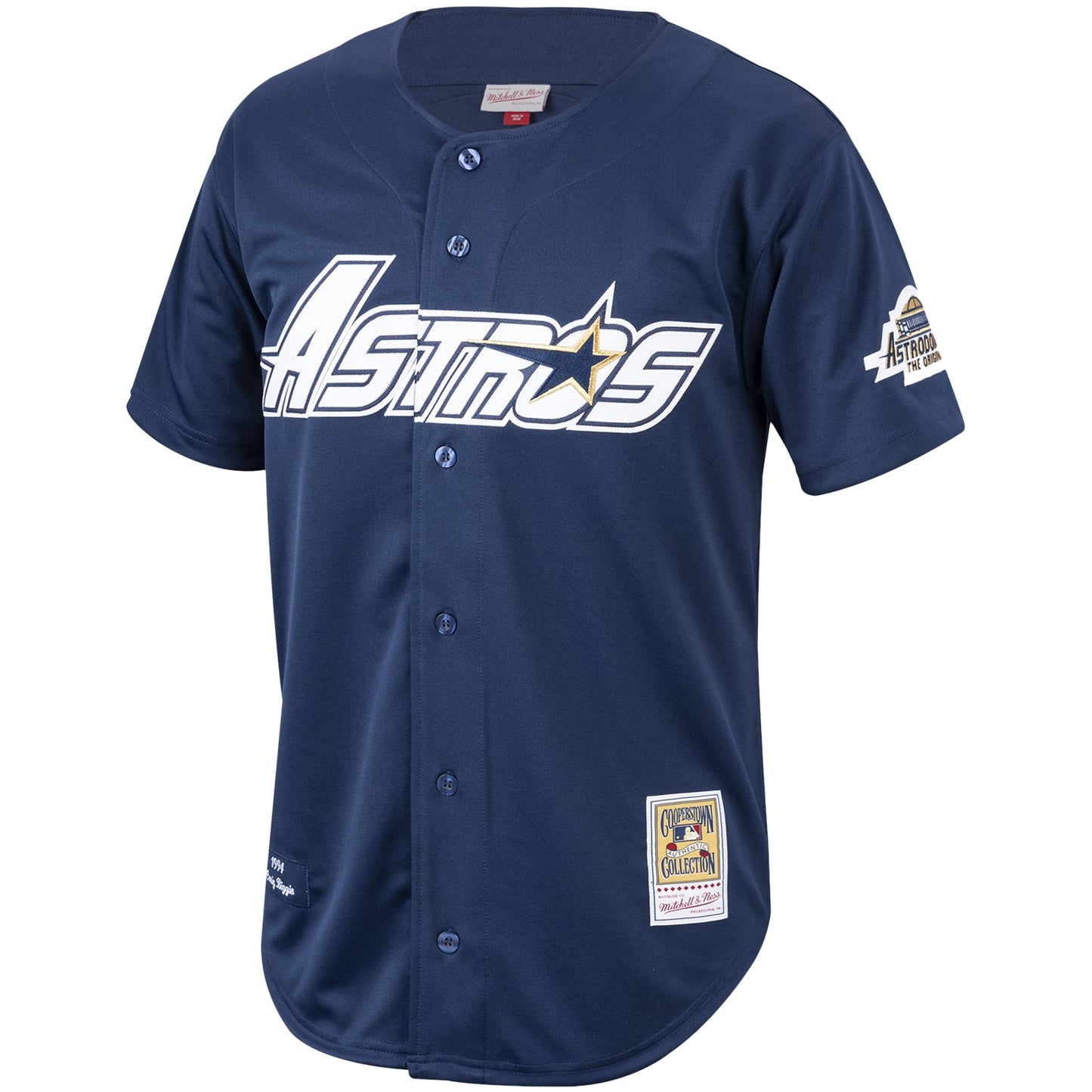 Craig Biggio Houston Astros Mitchell &amp;amp; Ness Cooperstown Collection 1994 Authentic Jersey - Navy