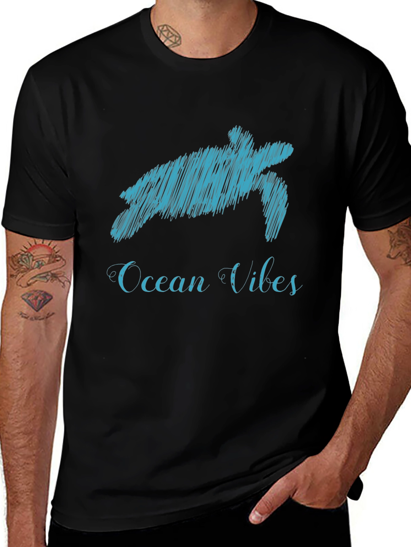 Ocean Vibes Turtle Tee