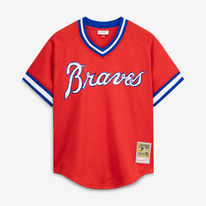 Dale Murphy Atlanta Braves Mitchell &amp;amp; Ness Authentic Batting Practice Jersey - Scarlet