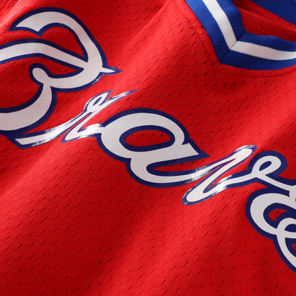 Dale Murphy Atlanta Braves Mitchell &amp;amp; Ness Authentic Batting Practice Jersey - Scarlet
