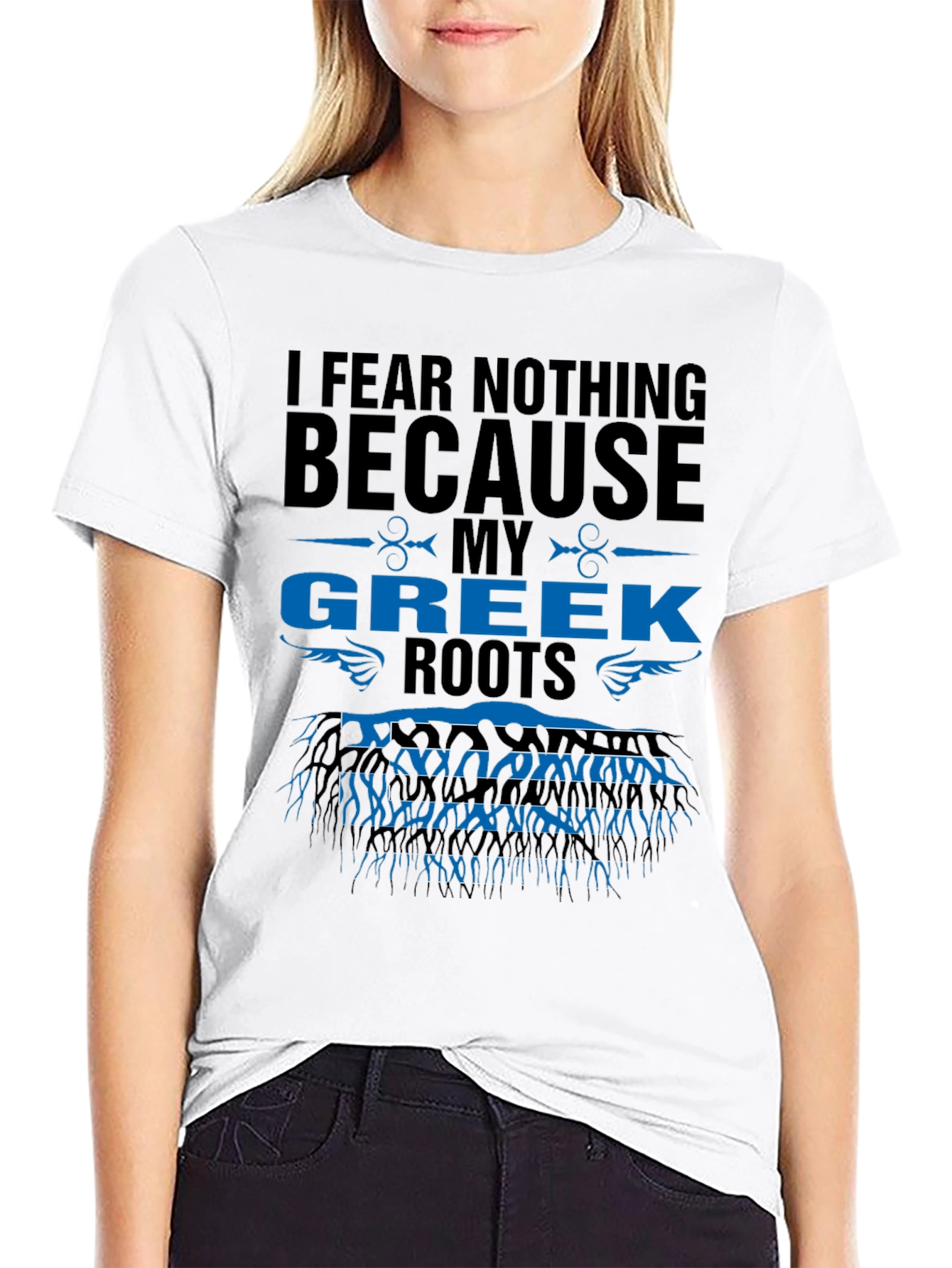 I Fear Nothing Greek Roots T-Shirt