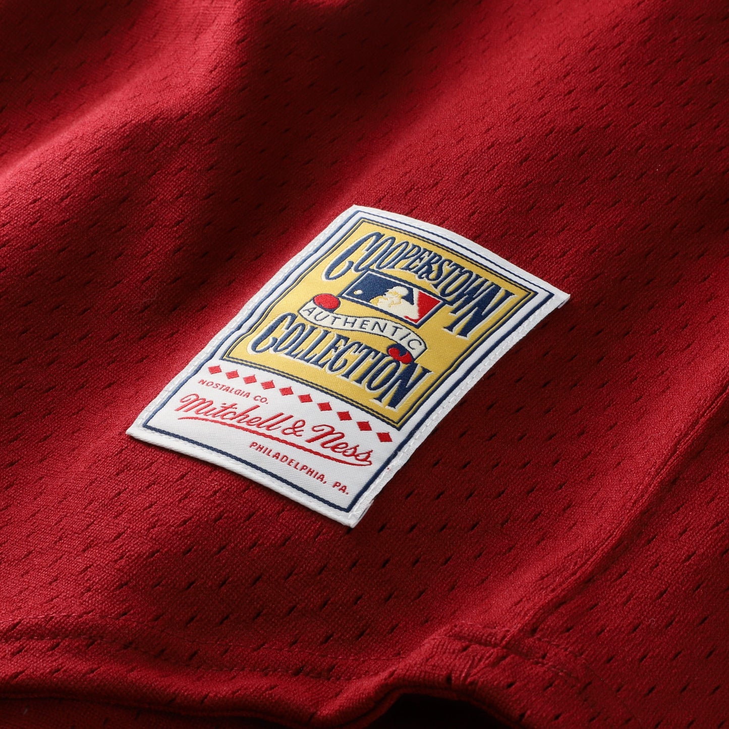 Darren Daulton Philadelphia Phillies Mitchell &amp;amp; Ness Authentic Batting Practice Jersey - Scarlet