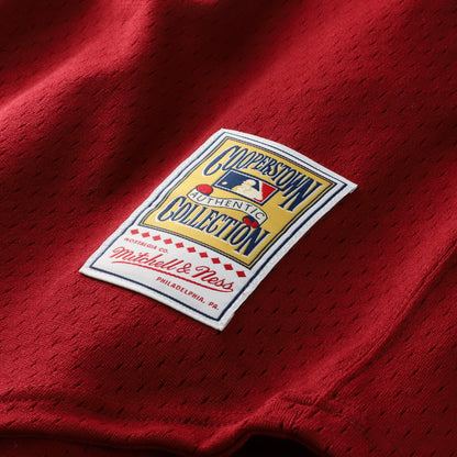 Darren Daulton Philadelphia Phillies Mitchell &amp;amp; Ness Authentic Batting Practice Jersey - Scarlet