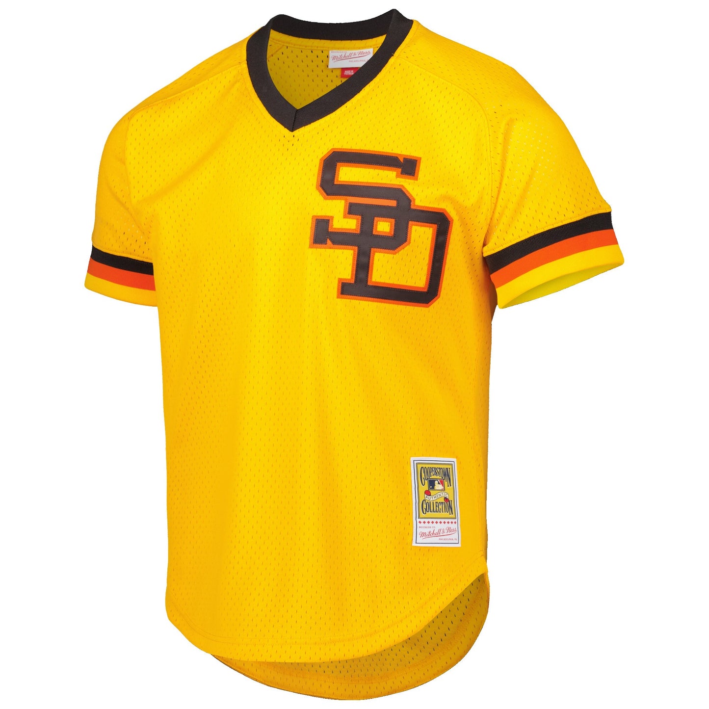 Dave Winfield San Diego Padres Mitchell &amp;amp; Ness Authentic Batting Practice Jersey - Gold