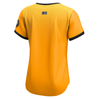 Pittsburgh Pirates Nike Women's City Connect Limited Jersey - Gold